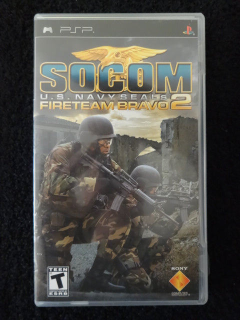 SOCOM: U.S. Navy SEALs Fireteam Bravo 3 Sony PSP Gameplay - This