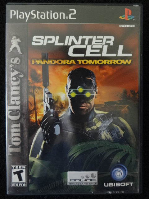 Tom Clancy's Splinter Cell Pandora Tomorrow Sony Playstation 2 Ps2