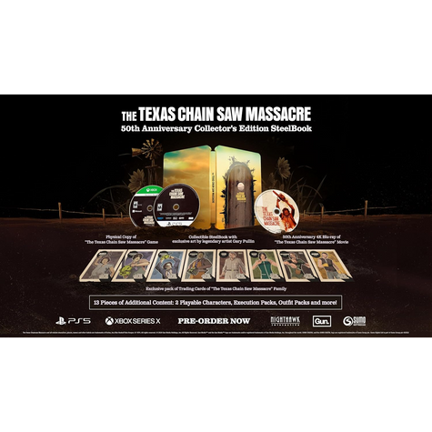 The Texas Chain Saw Massacre 50th Anniversary Collector's Edition SteelBook  - PS5