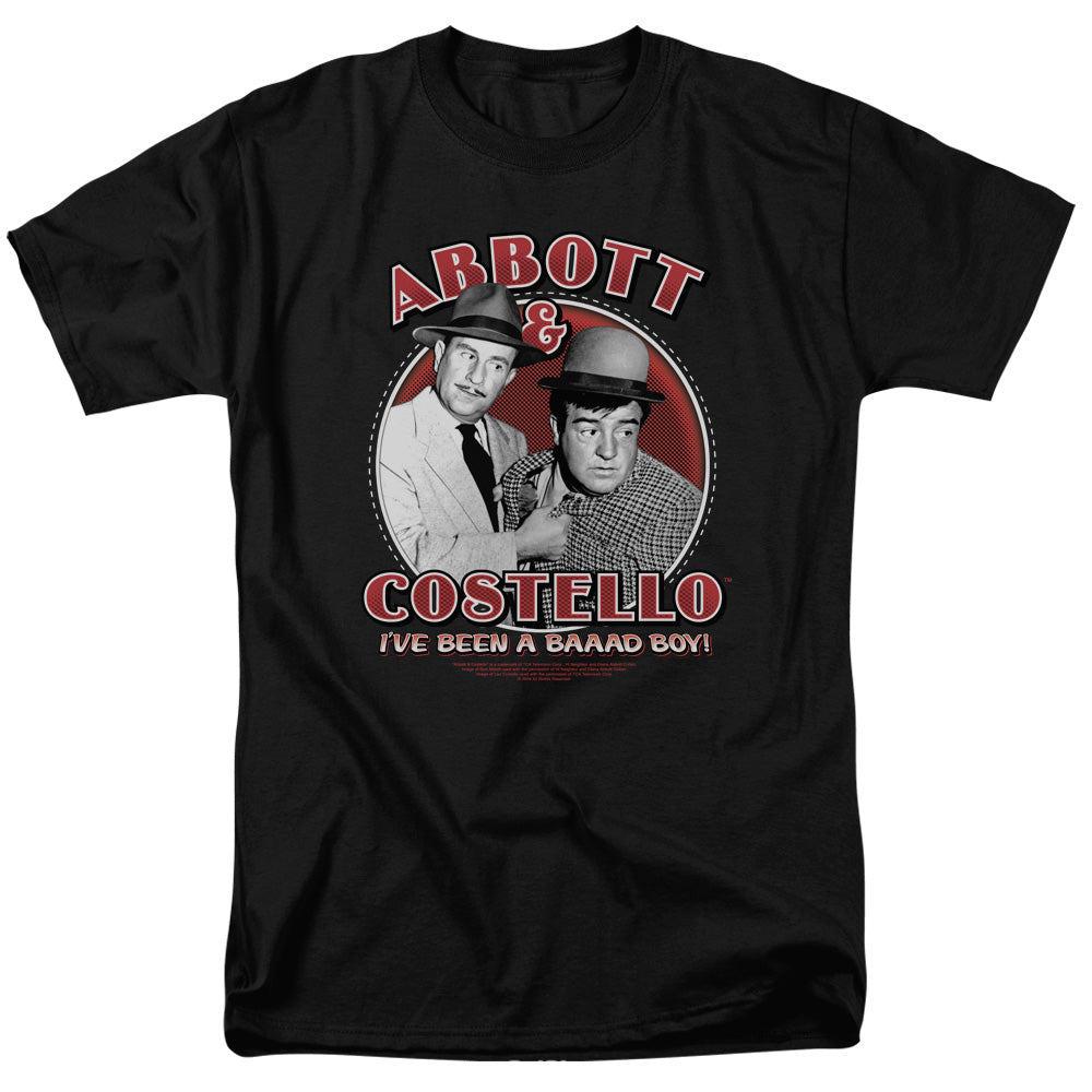 ABBOTT AND COSTELLO : BAD BOY S\S ADULT 18\1 BLACK 2X