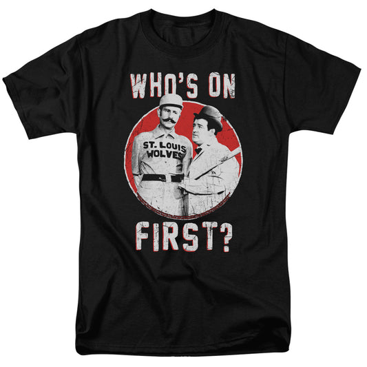 ABBOTT AND COSTELLO : FIRST S\S ADULT 18\1 Black 2X