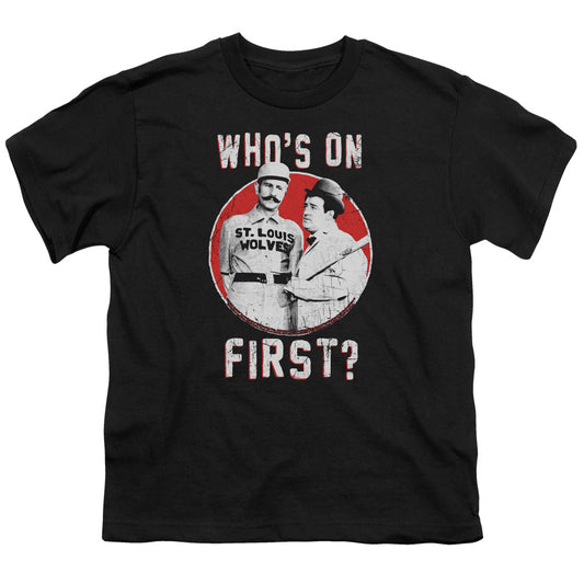 ABBOTT AND COSTELLO : FIRST S\S YOUTH 18\1 Black LG