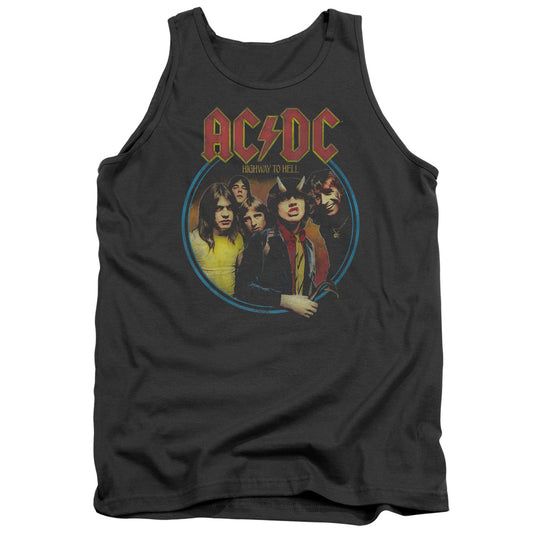 AC\DC : HIGHWAY TO HELL ADULT TANK Charcoal 2X
