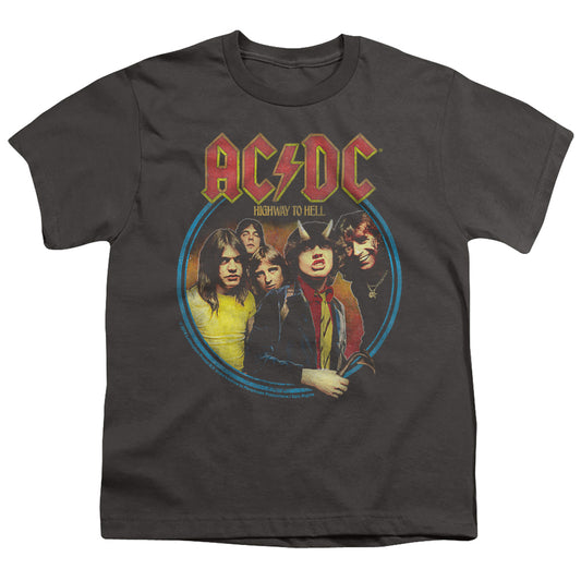 AC\DC : HIGHWAY TO HELL S\S YOUTH 18\1 Charcoal XS