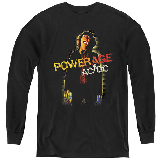 AC\DC : POWERAGE L\S YOUTH BLACK LG