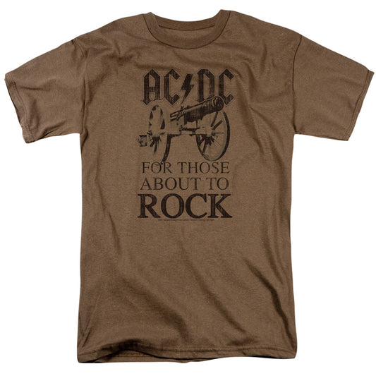 AC\DC : FOR THOSE ABOUT TO ROCK S\S ADULT 18\1 Safari Green XL