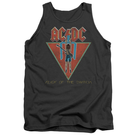 AC\DC : FLICK OF THE SWITCH ADULT TANK Charcoal 2X