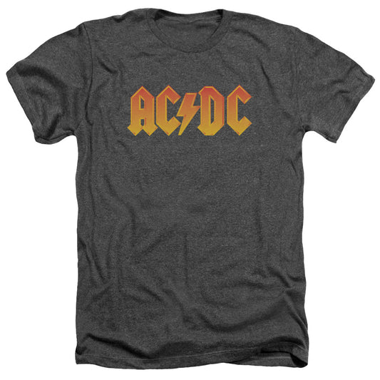 AC\DC : LOGO ADULT HEATHER Charcoal SM