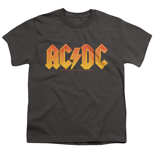 AC\DC : LOGO S\S YOUTH 18\1 Charcoal XL