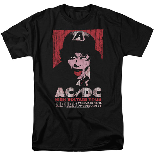 AC\DC : HIGH VOLTAGE LIVE 1975 S\S ADULT 18\1 Black 2X