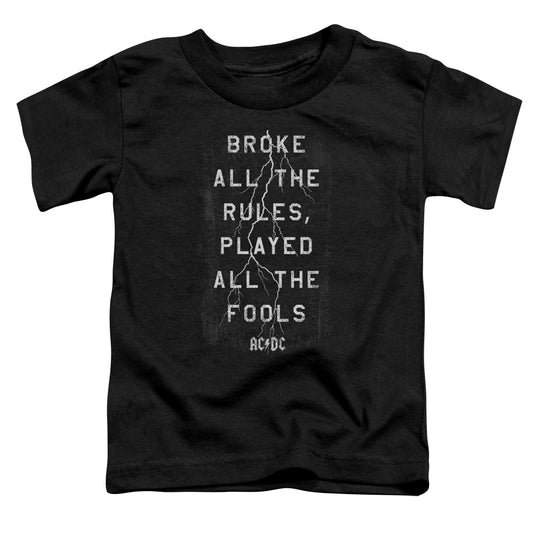 AC\DC : STRUCK S\S TODDLER TEE Black MD (3T)