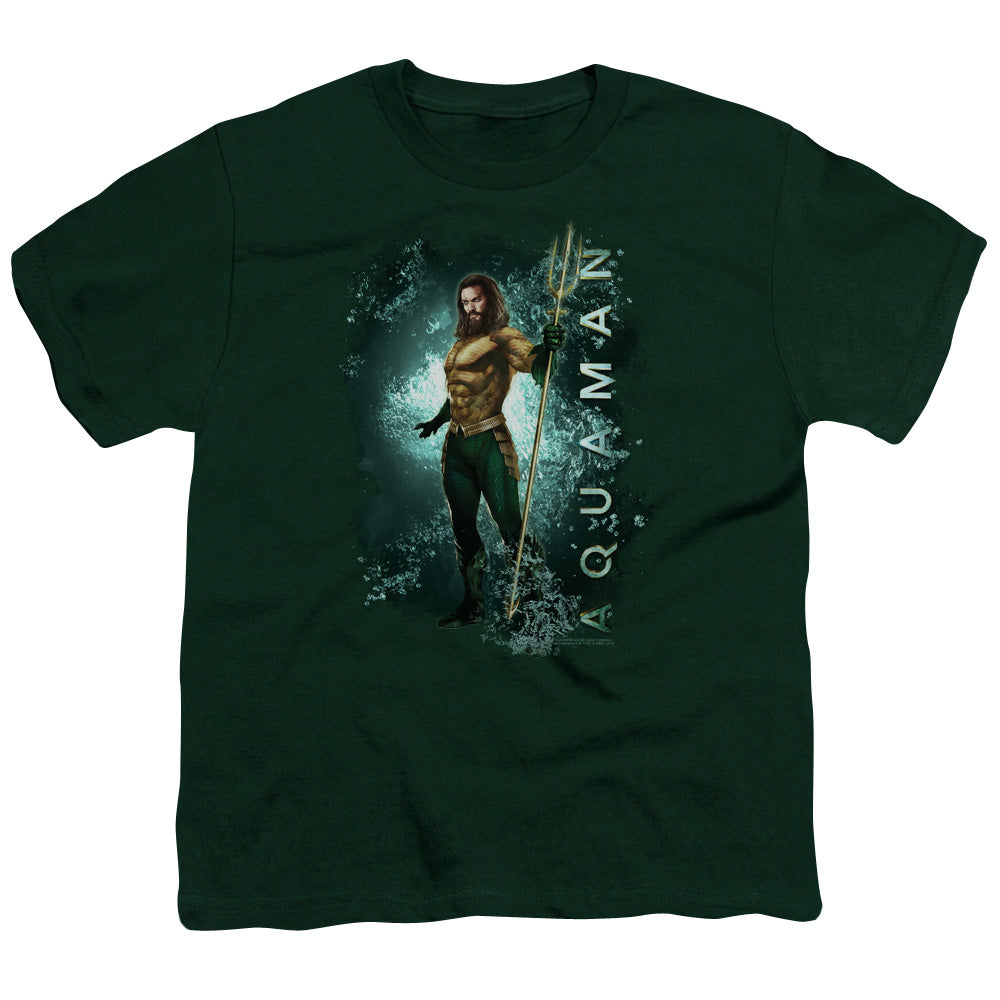 AQUAMAN MOVIE : MARINE LIFE S\S YOUTH 18\1 Hunter Green LG