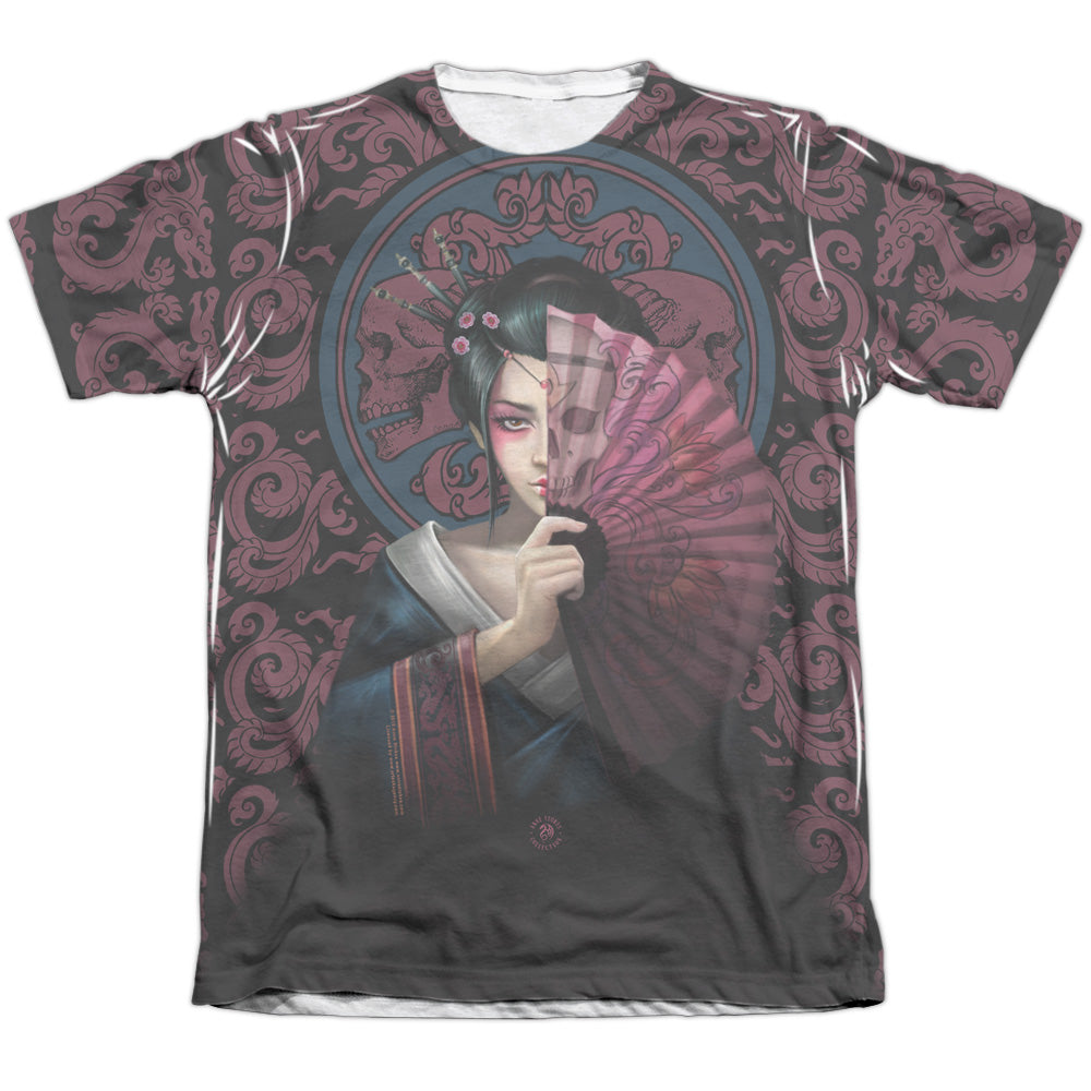 ANNE STOKES GEISHA SKULL (FRONT BACK PRINT)