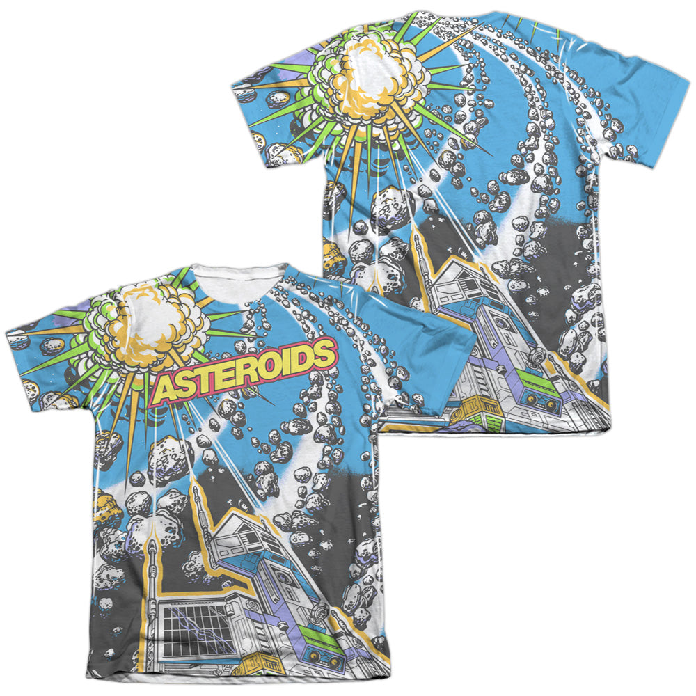 ATARI ASTEROIDS ALL OVER (FRONT BACK PRINT)