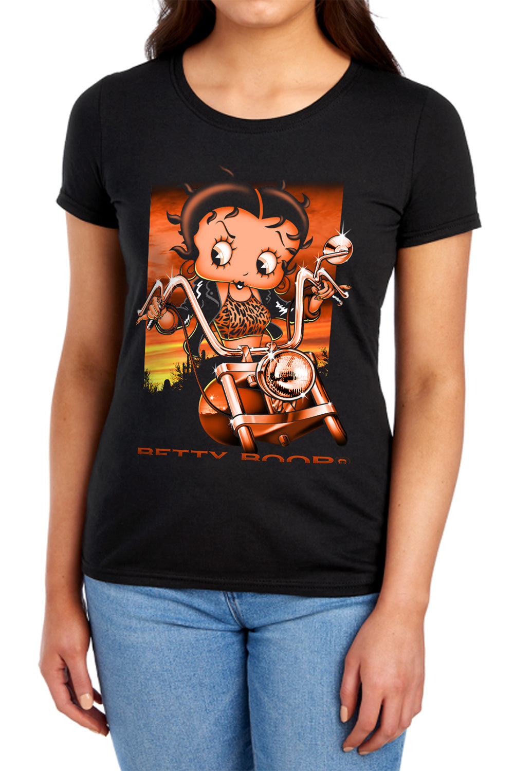 BETTY BOOP SUNSET RIDER