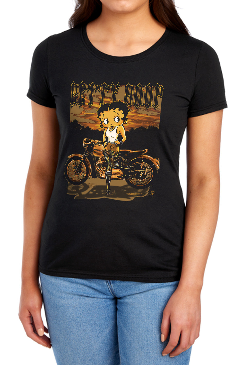 BETTY BOOP REBEL RIDER