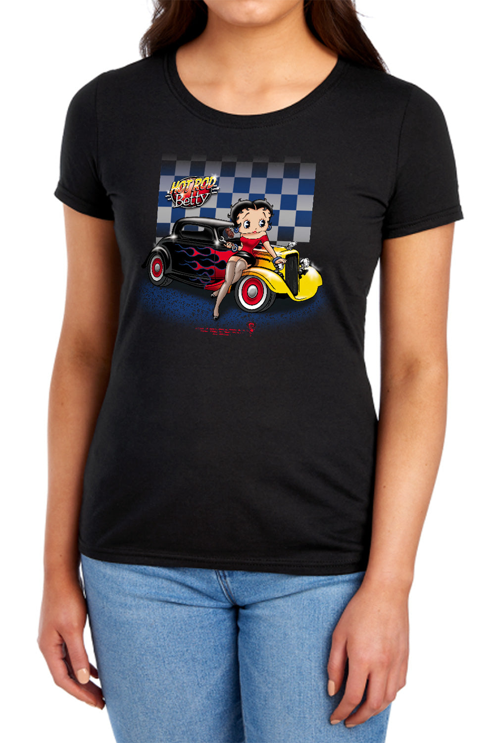 BETTY BOOP HOT ROD BOOP