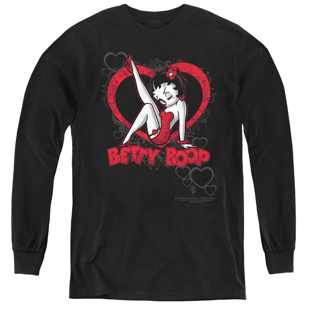 BETTY BOOP SCROLLING HEARTS