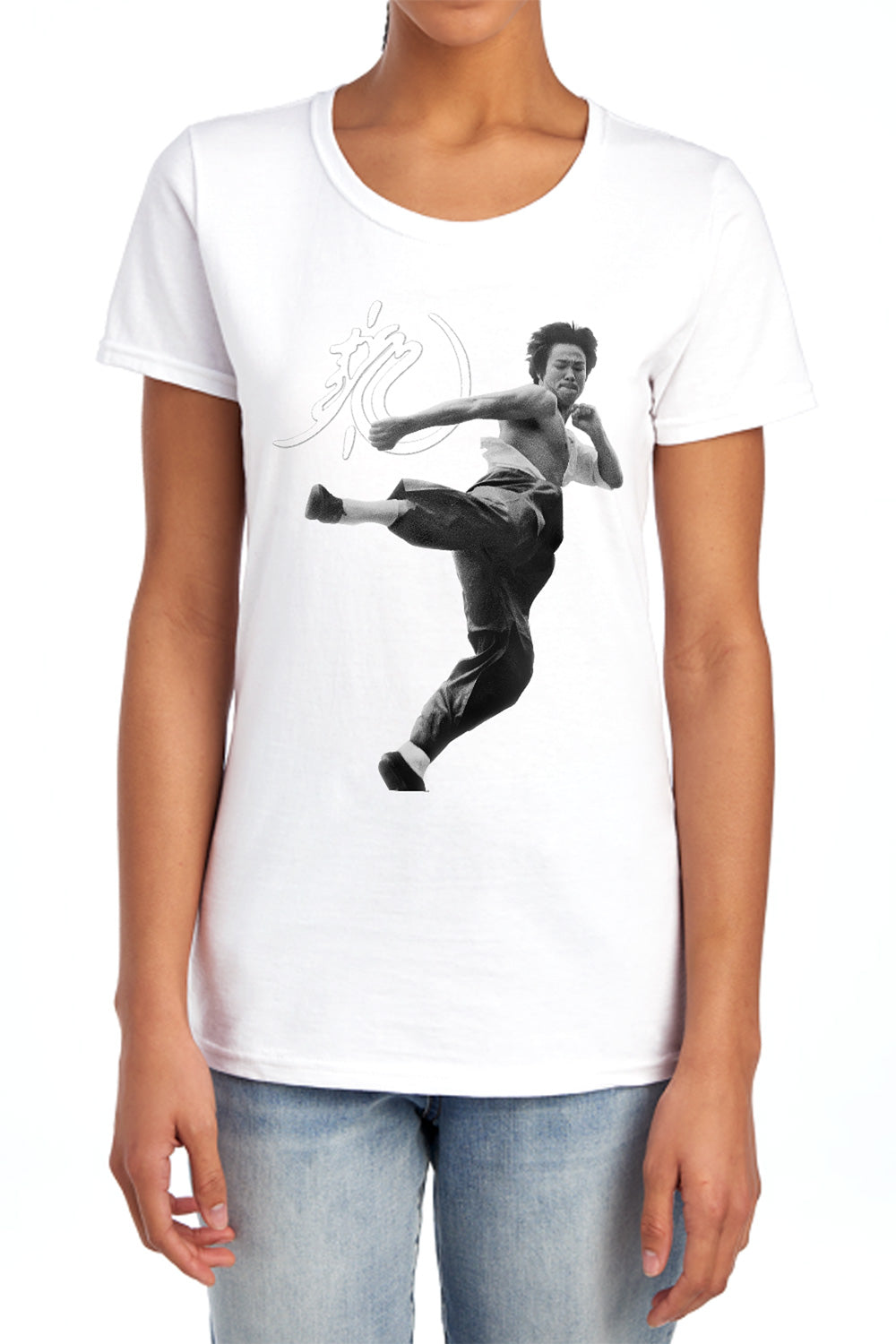 BRUCE LEE FLYING KICK