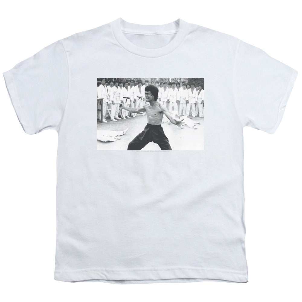 BRUCE LEE : TRIUMPHANT S\S YOUTH 18\1 White XS