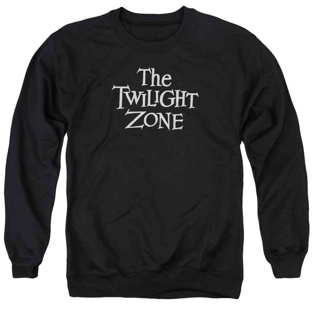 TWILIGHT ZONE : LOGO ADULT CREW NECK SWEATSHIRT BLACK 2X