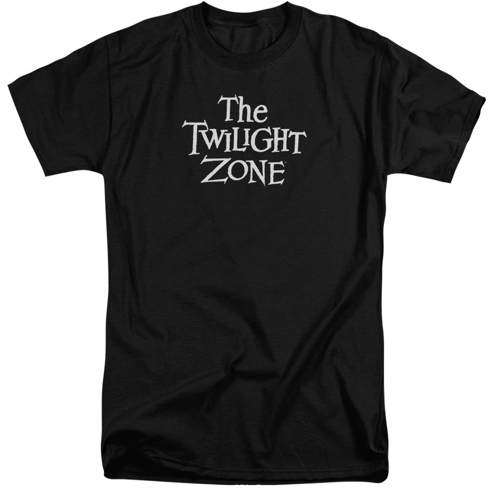 TWILIGHT ZONE : LOGO S\S ADULT TALL BLACK 2X