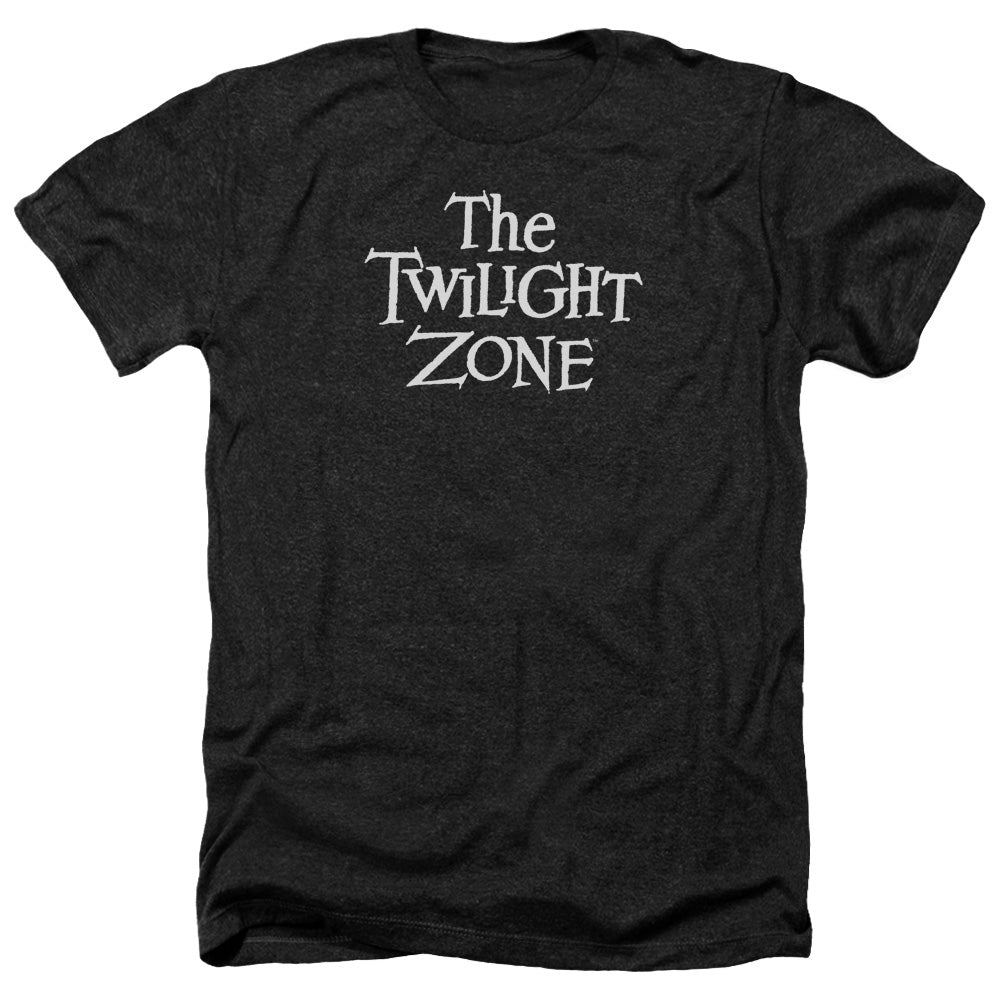 TWILIGHT ZONE : LOGO ADULT HEATHER BLACK 2X