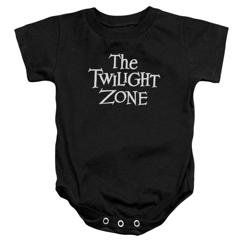 TWILIGHT ZONE : LOGO INFANT SNAPSUIT BLACK LG (18 Mo)