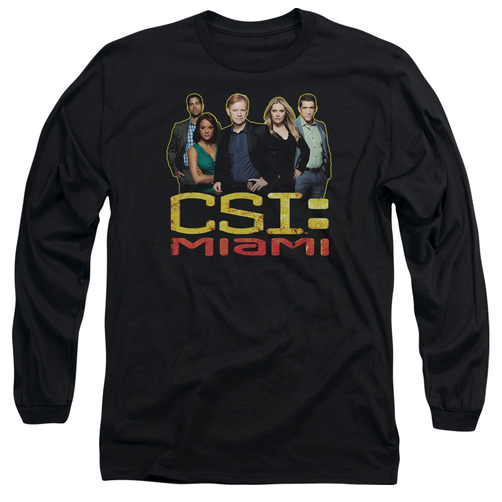 CSI MIAMI THE CAST IN BLACK