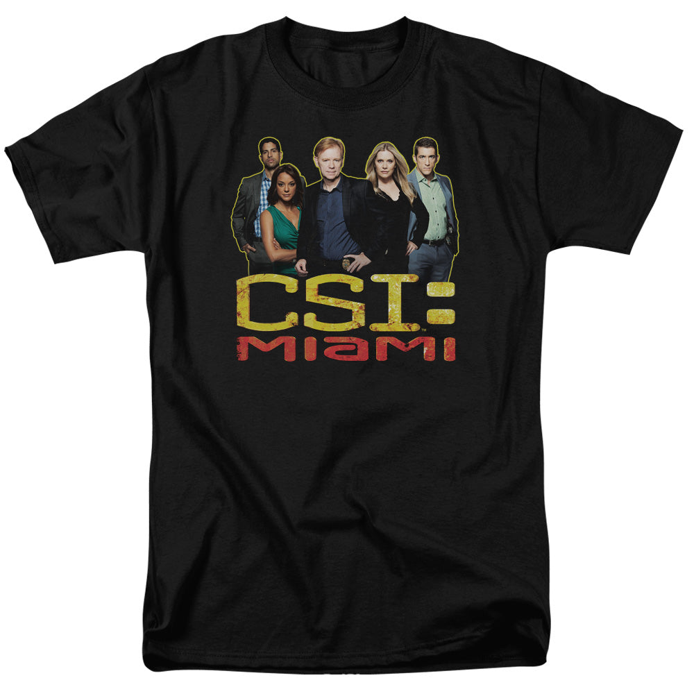 CSI MIAMI THE CAST IN BLACK