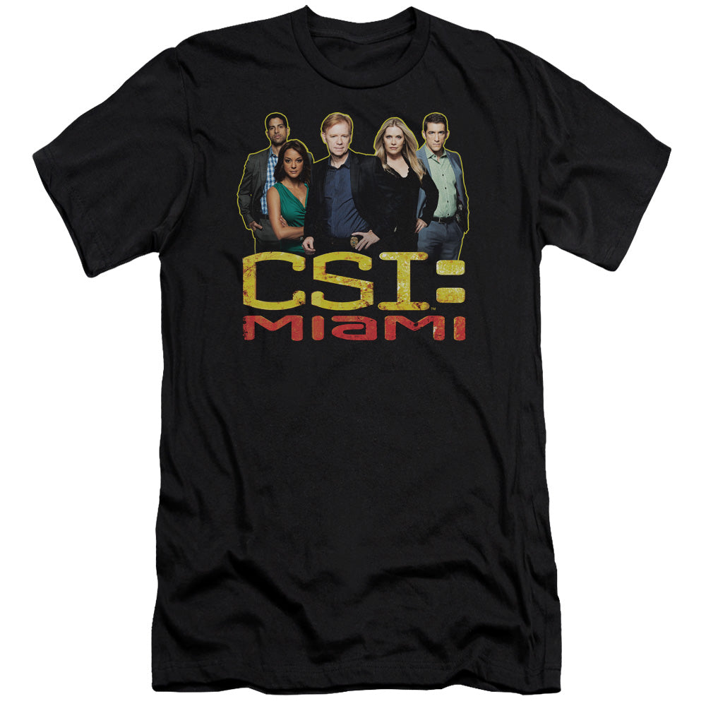 CSI MIAMI THE CAST IN BLACK