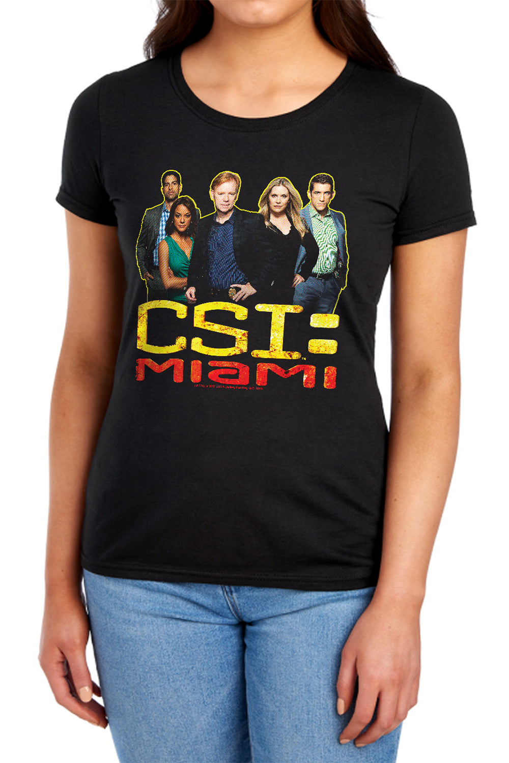 CSI MIAMI THE CAST IN BLACK