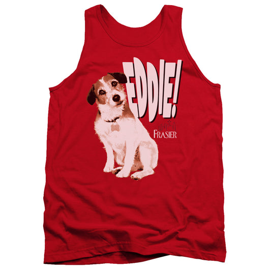 FRASIER : EDDIE ADULT TANK RED 2X