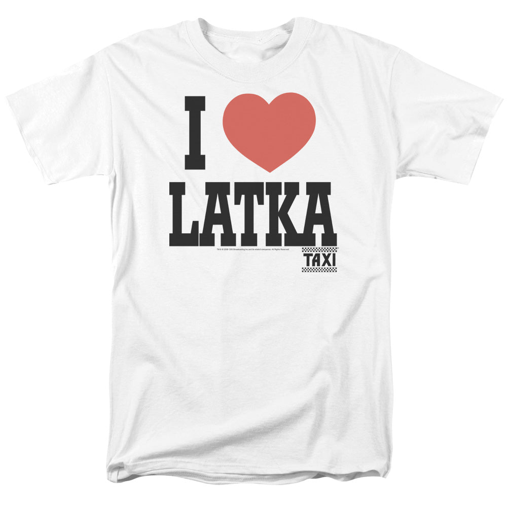 TAXI : I HEART LATKA S\S ADULT 18\1 WHITE 4X