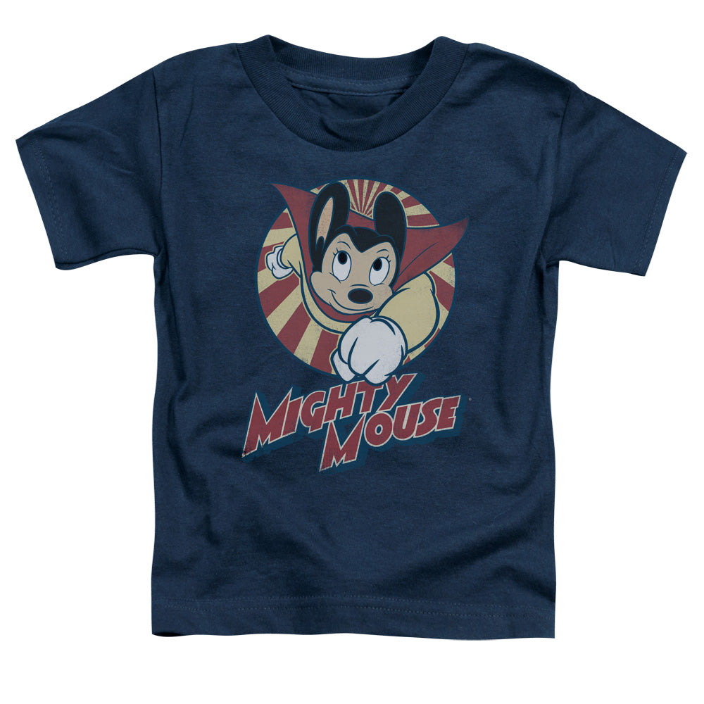 MIGHTY MOUSE : THE ONE THE ONLY S\S TODDLER TEE NAVY LG (4T)