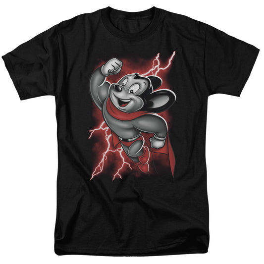 MIGHTY MOUSE : MIGHTY STORM S\S ADULT 18\1 Black 4X