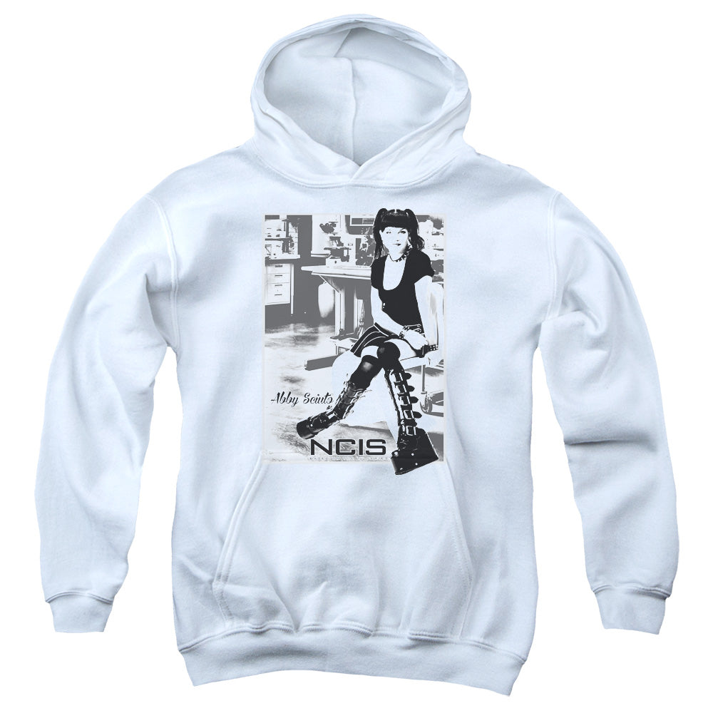 NCIS : RELAX YOUTH PULL OVER HOODIE WHITE LG