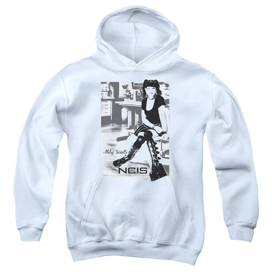 NCIS : RELAX YOUTH PULL OVER HOODIE WHITE MD