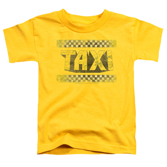 TAXI : RUN DOWN TAXI S\S TODDLER TEE YELLOW LG (4T)