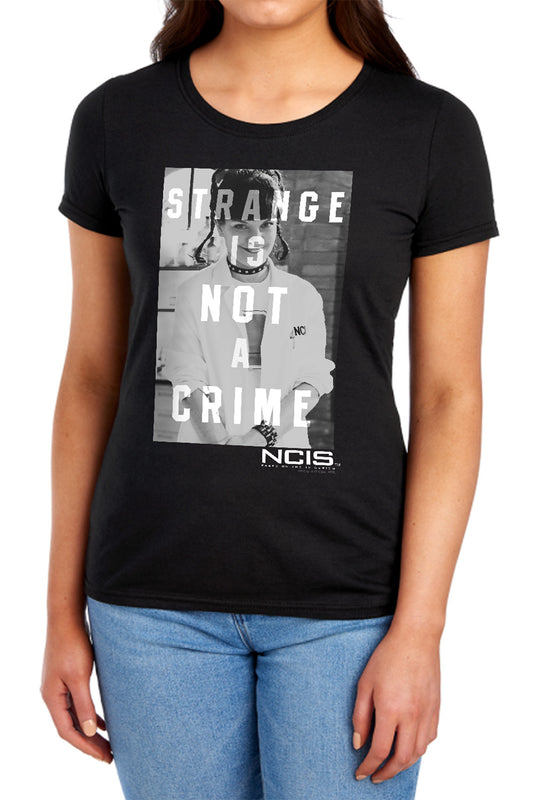 NCIS : STRANGE S\S WOMENS TEE Black 2X