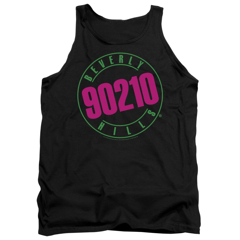 90210 : NEON ADULT TANK BLACK SM