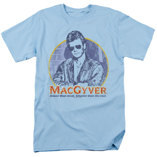 MACGYVER : TITLE S\S ADULT 18\1 Light Blue 2X