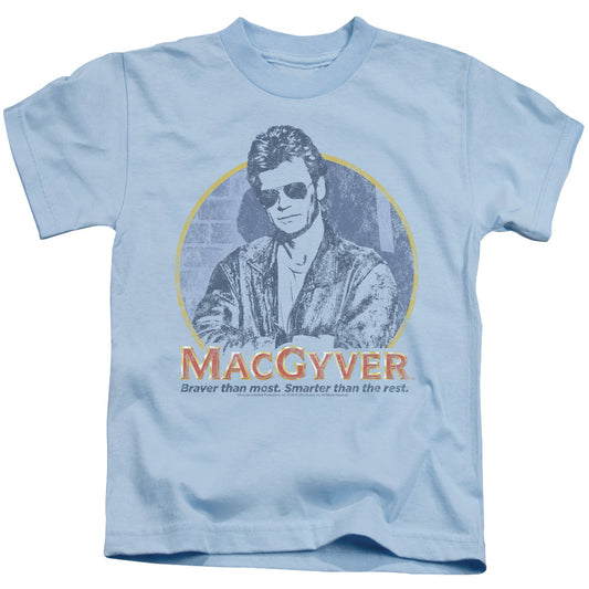 MACGYVER : TITLE S\S JUVENILE 18\1 Light Blue LG (7)