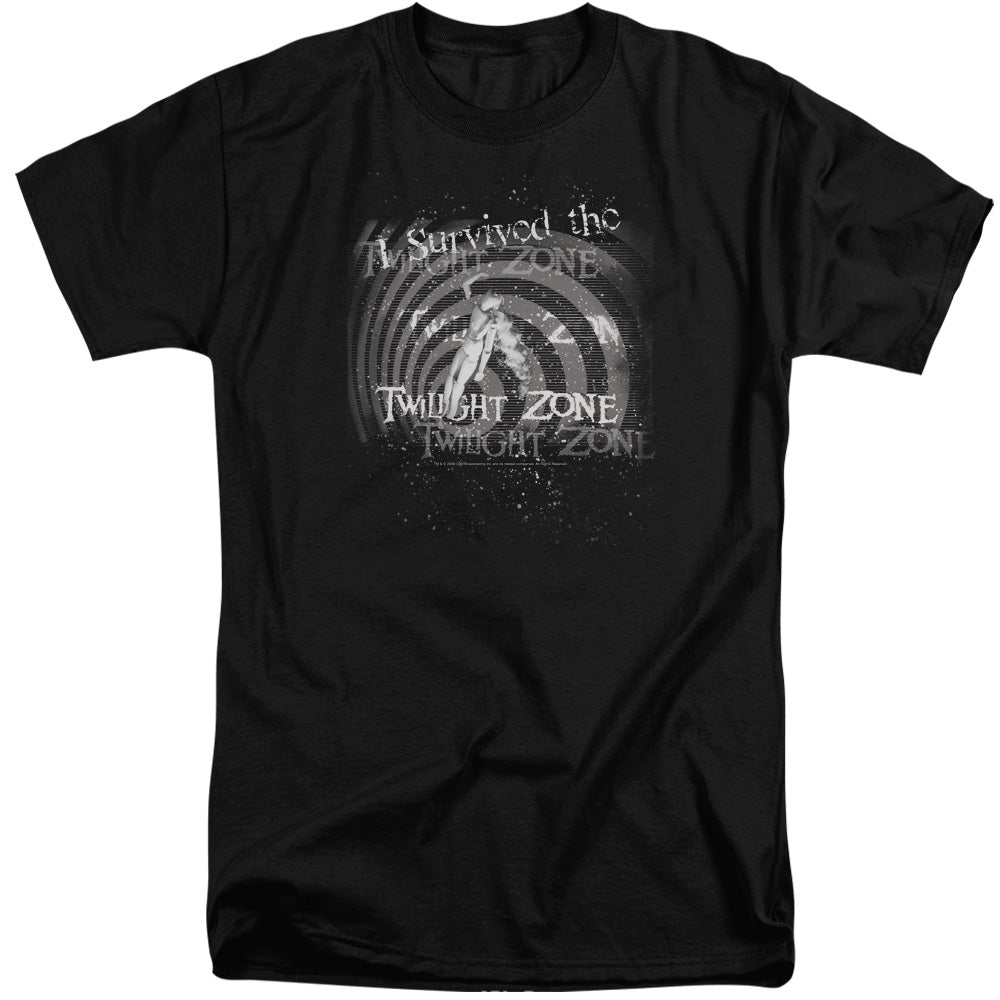 TWILIGHT ZONE : I SURVIVED S\S ADULT TALL BLACK XL