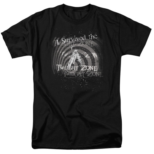 TWILIGHT ZONE : I SURVIVED S\S ADULT 18\1 BLACK 5X