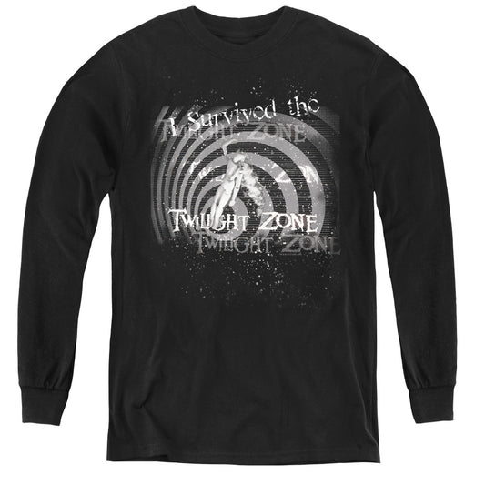 TWILIGHT ZONE : I SURVIVED THE L\S YOUTH BLACK XL