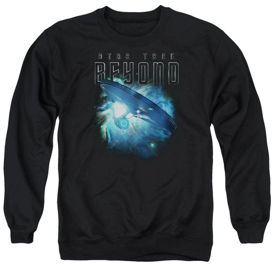 STAR TREK BEYOND : VOYAGE ADULT CREW SWEAT Black 2X