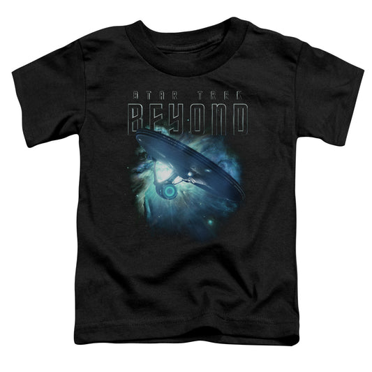 STAR TREK BEYOND : VOYAGE S\S TODDLER TEE Black LG (4T)