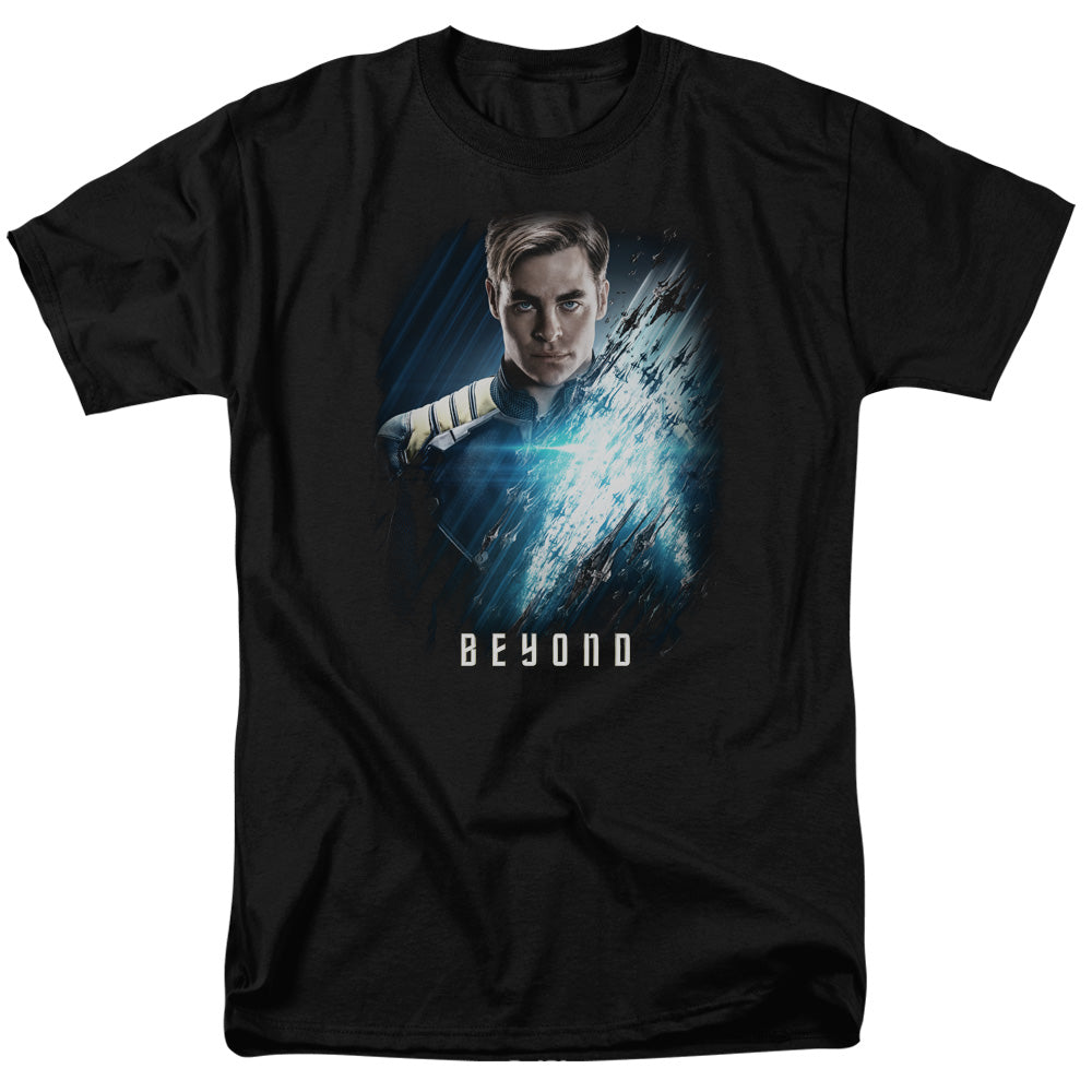 STAR TREK BEYOND : KIRK POSTER S\S ADULT 18\1 Black 2X