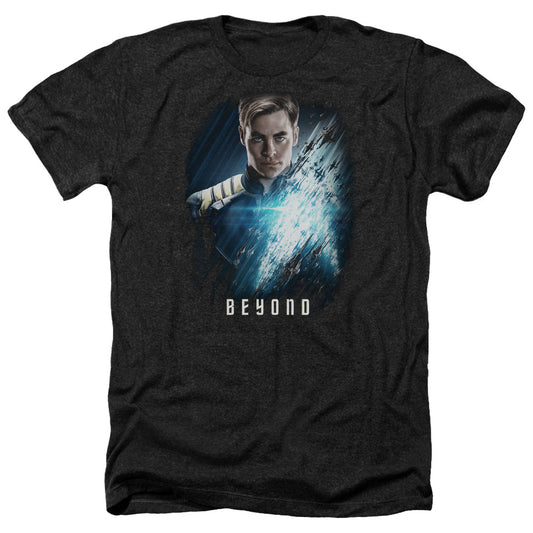 STAR TREK BEYOND : KIRK POSTER ADULT HEATHER Black XL